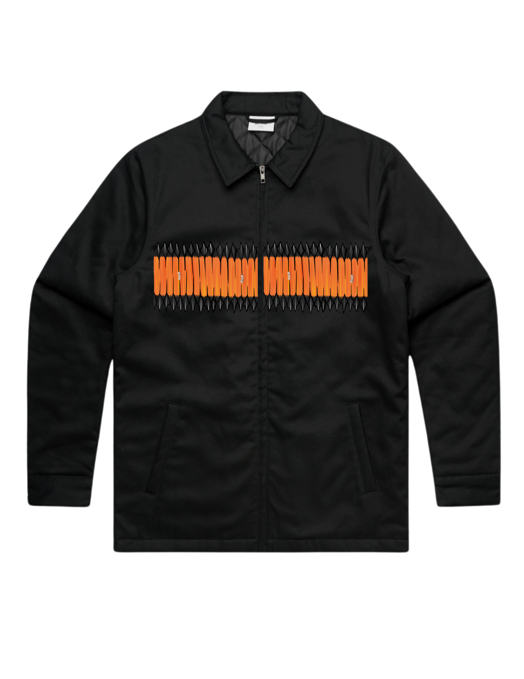 Premium Heavyweight Raider Flicker Jacket