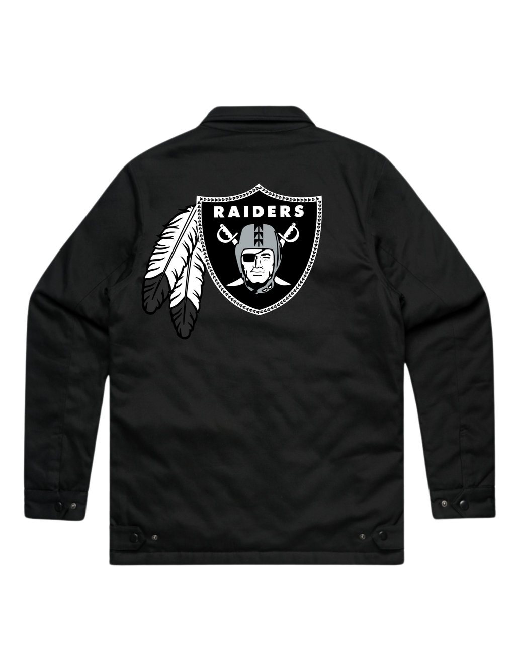 Premium Heavyweight Indigenous Raider Jacket