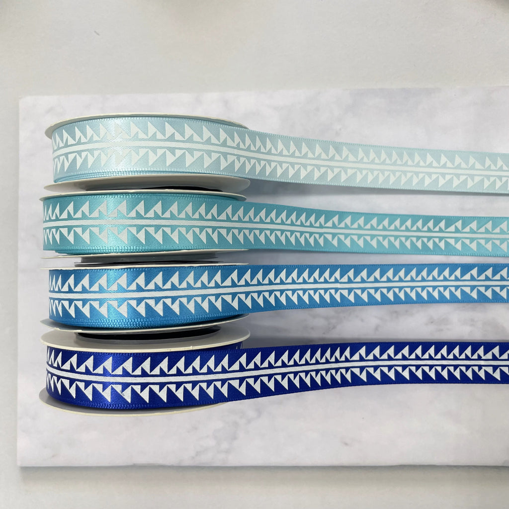 5/8" x 10 yd. Satin Ribbon Cali Native Basket Pattern #2