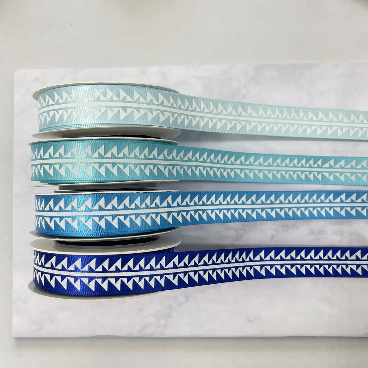 5/8" x 10 yd. Satin Ribbon Cali Native Basket Pattern #2