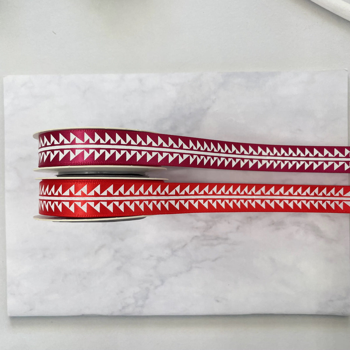 5/8" x 10 yd. Satin Ribbon Cali Native Basket Pattern #2