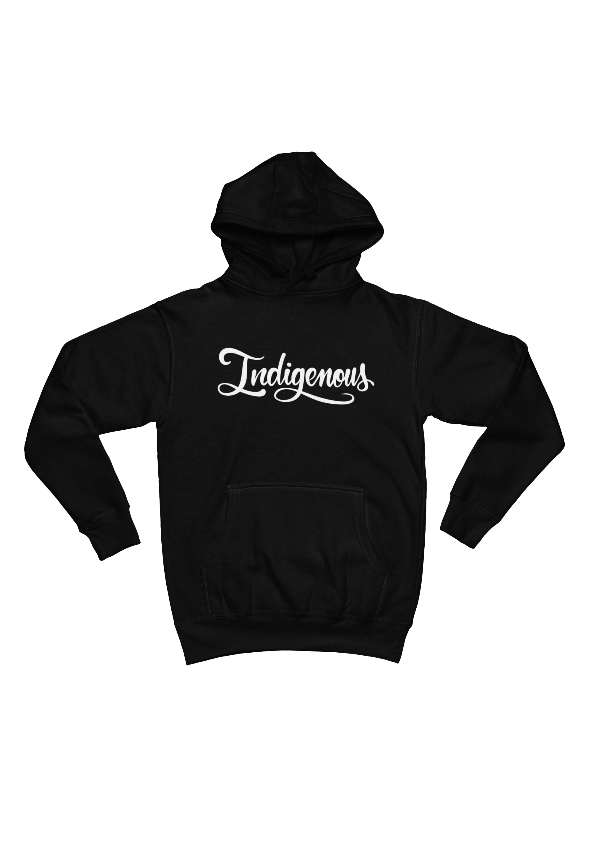 Indigenous Hoodie (White Outline)