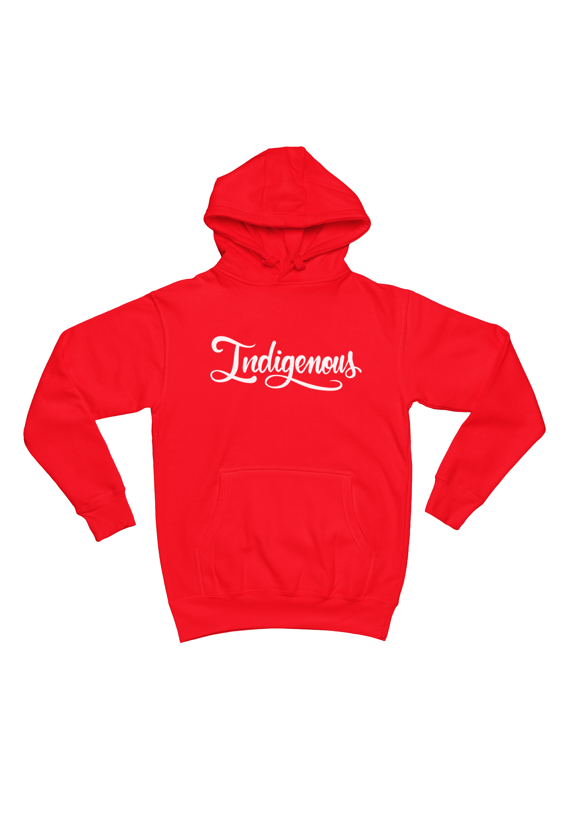 Indigenous Hoodie (White Outline)